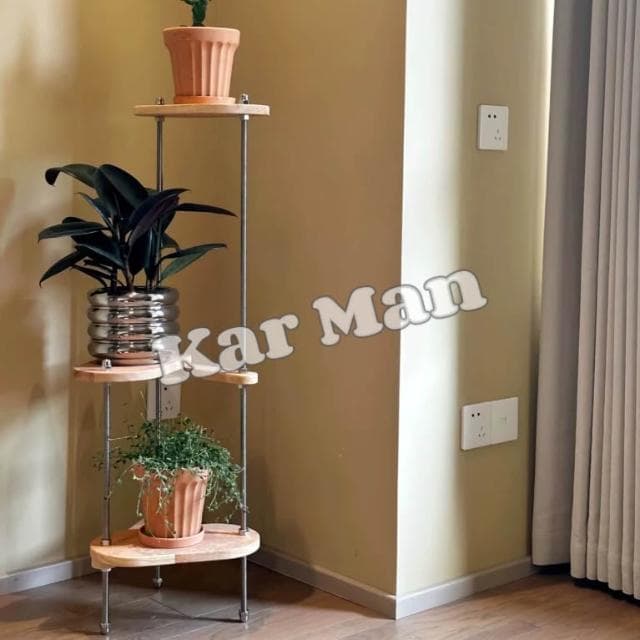 「Tour wood」園藝架 植物架 盆栽架 花架子 收納架 置物架多肉花架 盆栽架子花架客廳落地式 家用室內多層收納多肉花架擺放架
