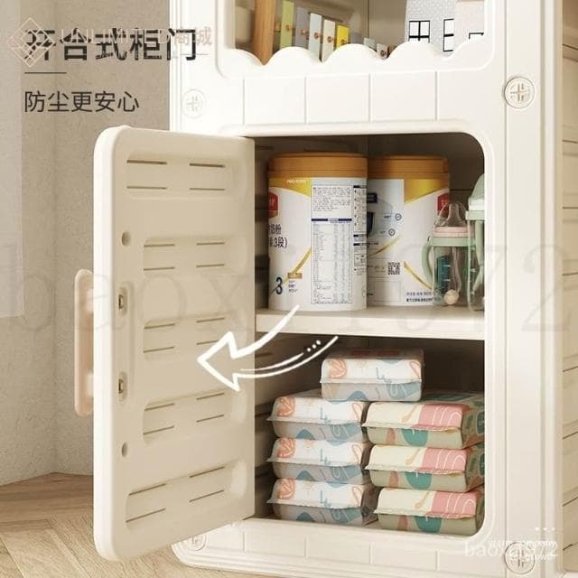 可開發票 廠傢直銷 哈比樹兒童衣櫃傢用臥室收納置物櫃寶寶簡易大衣櫥嬰兒衣服儲物櫃 COSK