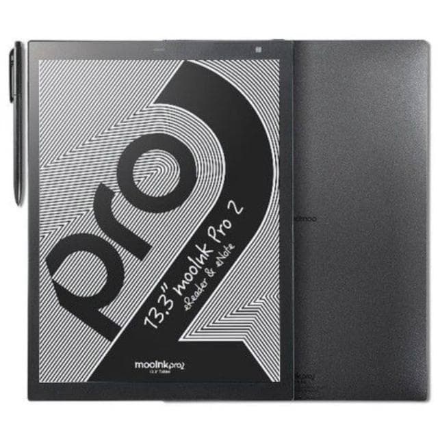 【Readmoo 讀墨】13.3 吋 mooInk Pro 2 電子書平板+折疊皮套 (顏色隨機)