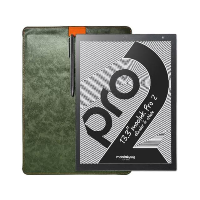 【Readmoo 讀墨】13.3 吋 mooInk Pro 2 電子書平板+折疊皮套 (顏色隨機)