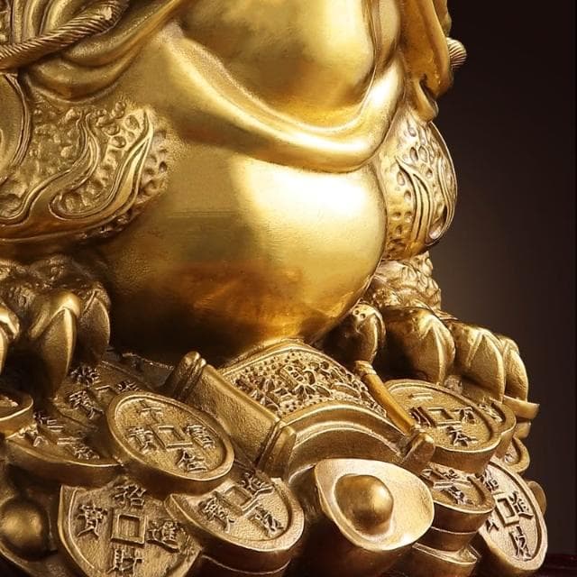 純銅金蟾蜍 招財金蟾 三腳金蟾蜍 三足銅蟾蜍 銅元寶金蟬 咬錢金蟾蜍 工藝品 擺件 招財擺飾 禮物 開業 開運