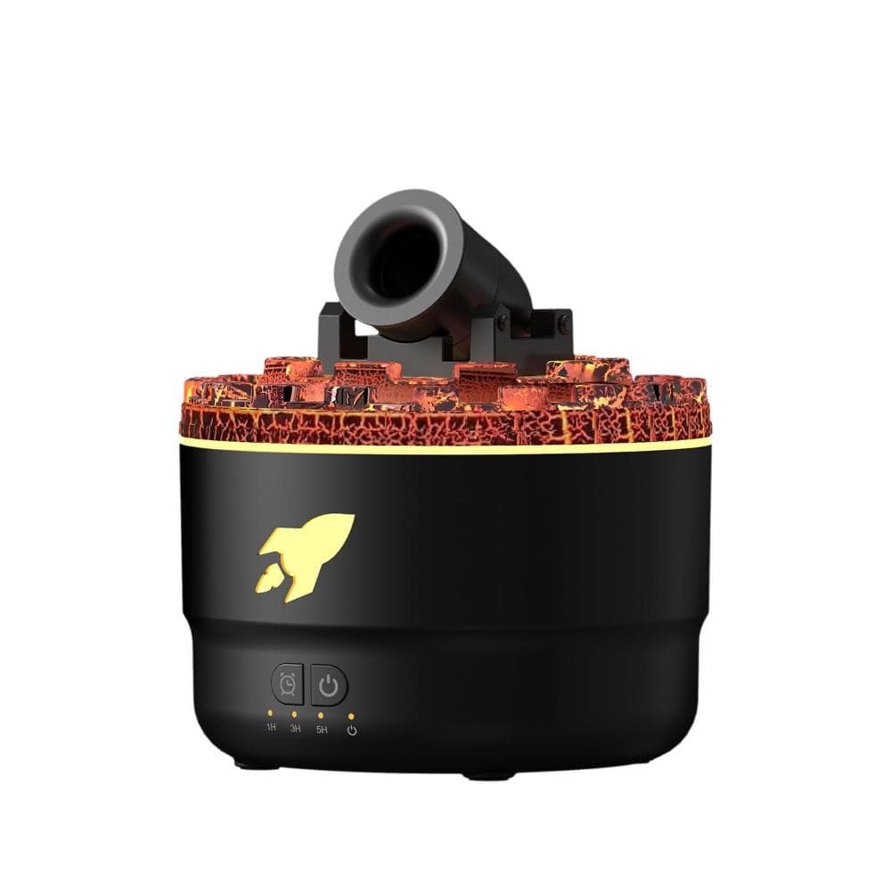火山砲台香薰機🚀 七色可變大砲加濕器 熏香機 造型加濕器 加濕器 臥室 辦公室 擴香機 仿真火水氧機
