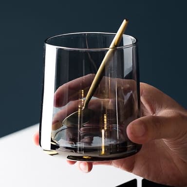 平口杯 水杯 威士忌酒杯 耐熱杯 漱口杯 杯子 質感杯具 透明玻璃杯 交換禮物