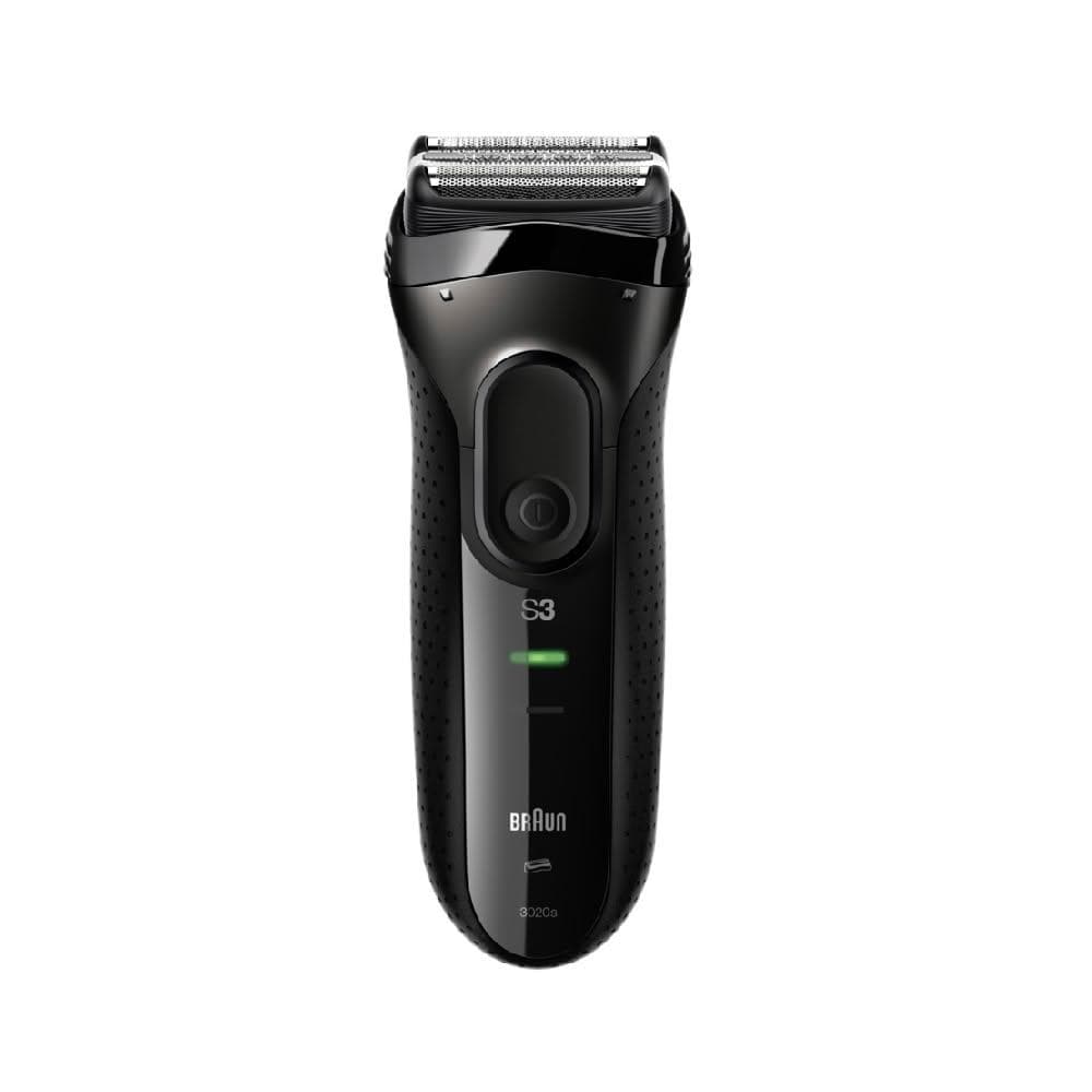 【BRAUN 百靈】德國百靈BRAUN 三鋒系列電鬍刀3020s-B（黑）乾濕兩用