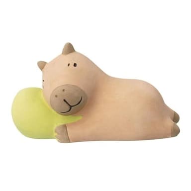 【DECOLE】concombre  日和動物午睡系列 擴香石-水豚(收藏商品 交換禮物 生日送禮 辦公室療育商品)