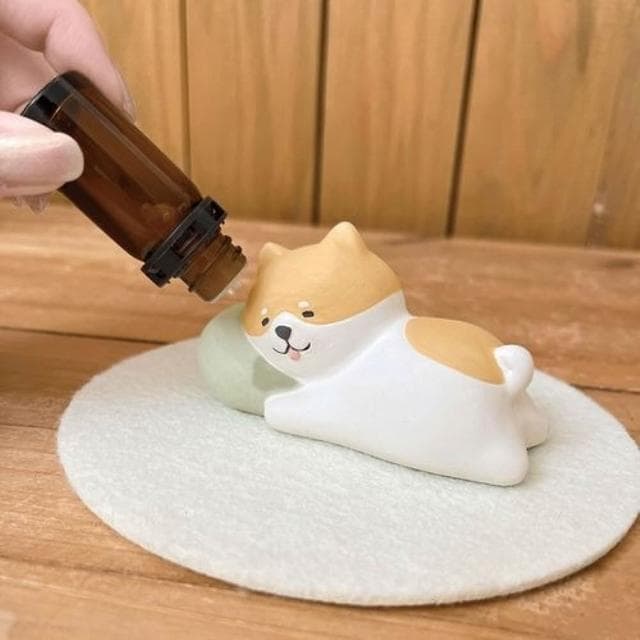 【DECOLE】concombre  日和動物午睡系列 擴香石-水豚(收藏商品 交換禮物 生日送禮 辦公室療育商品)