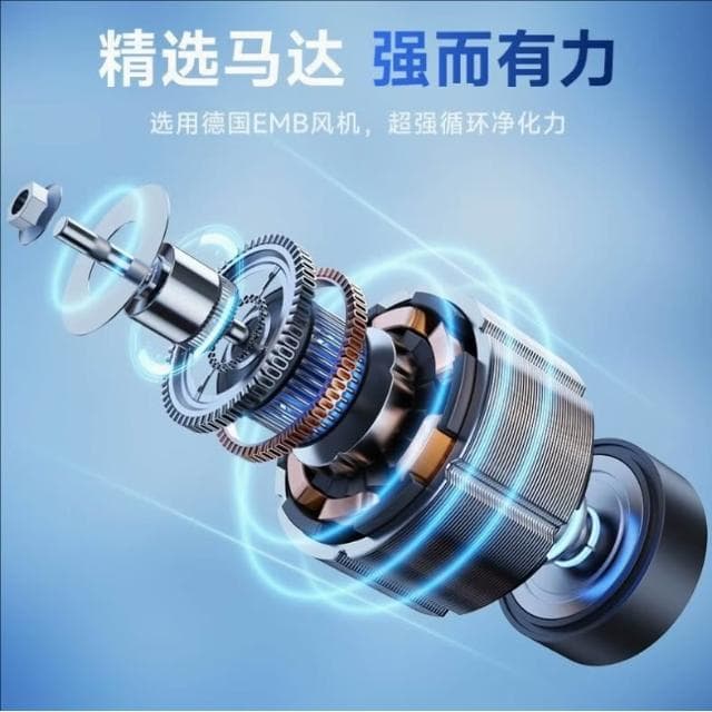 空氣凈化器 桌面消毒機 小型空氣過濾器 房間辦公室用 空氣循環除醛器 智能大屏 大功率