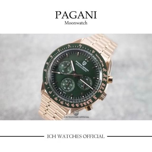 【Pagani 帕加尼】ICHco 實體門市 美國Pagani Design PD1701 Moonwatch系列登月錶-男錶女錶手錶三眼計時錶生日禮物父親節禮物