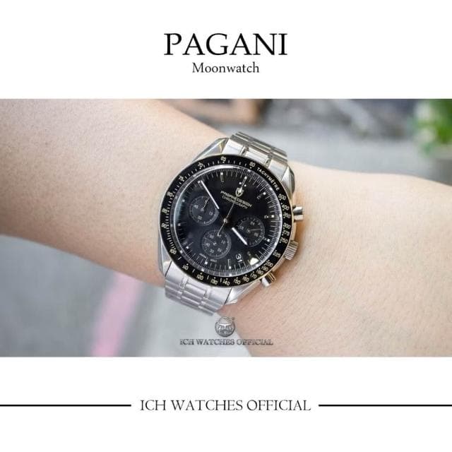 【Pagani 帕加尼】ICHco 實體門市 美國Pagani Design PD1701 Moonwatch系列登月錶-男錶女錶手錶三眼計時錶生日禮物父親節禮物