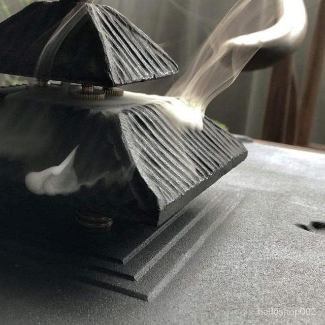 天然烏金石茶盤排水茶臺倒流香茶海中式幹泡臺黑曜石茶託功夫茶具