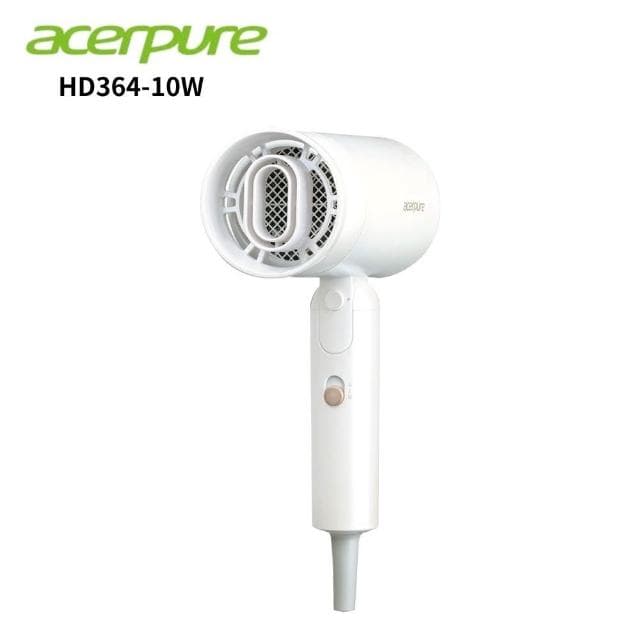 【acerpure】beauty 雙效負離子吹風機 HD364-10W
