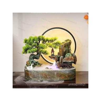 ⭐ 免運 招財流水盆 流水聚寶盆 流水擺件 招財擺飾 開運 風水招財流水組 風水擺件 開店 喬遷 開幕送禮 入厝禮物