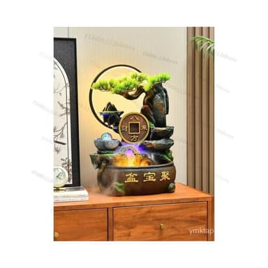 ⭐免運 聚寶盆 新款 招財流水盆 流水聚寶盆 流水擺件 招財擺飾 開運 風水招財流水組 風水擺件 開幕送禮 入厝禮物