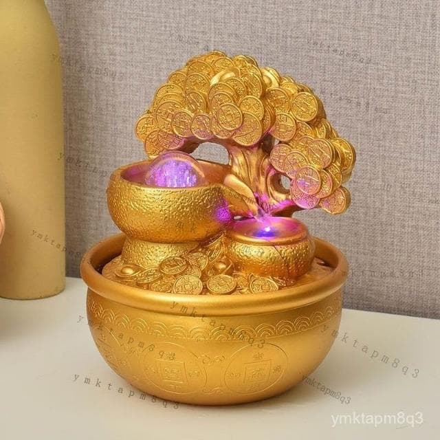 ⭐ 台灣出貨 招財流水擺件 招財流水盆 流水聚寶盆 流水擺件 招財擺飾 開運 風水招財流水組 風水擺件 開店 入昔送禮