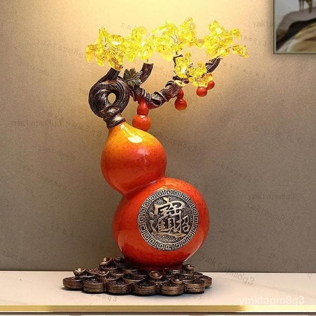 🔥 熱賣爆款  葫蘆 招財擺飾 擺飾客廳裝飾品 招財 旺財 裝潢 擺件 前臺 裝飾品 開業 送禮物 喬遷 裝修 入厝禮物