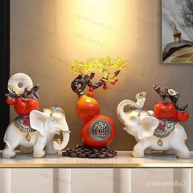 🔥 熱賣爆款  葫蘆 招財擺飾 擺飾客廳裝飾品 招財 旺財 裝潢 擺件 前臺 裝飾品 開業 送禮物 喬遷 裝修 入厝禮物