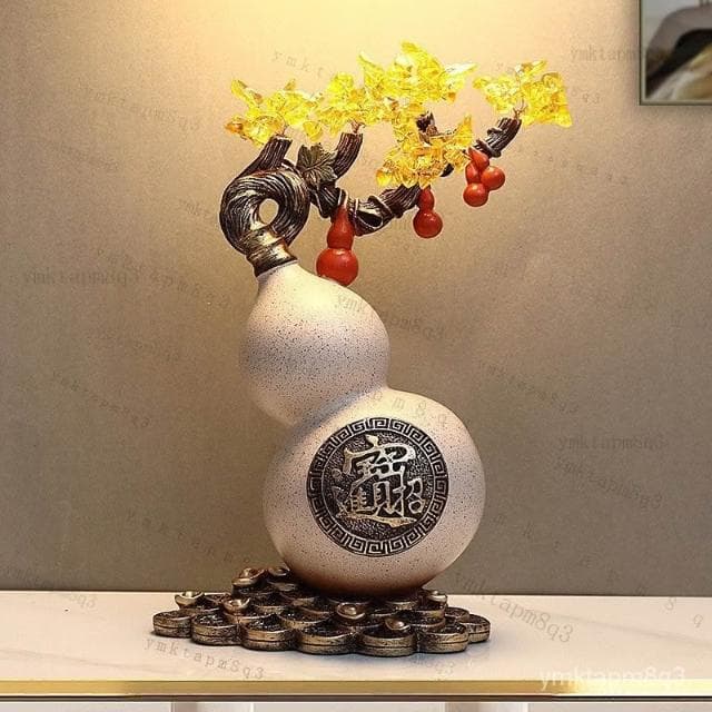 🔥 熱賣爆款  葫蘆 招財擺飾 擺飾客廳裝飾品 招財 旺財 裝潢 擺件 前臺 裝飾品 開業 送禮物 喬遷 裝修 入厝禮物