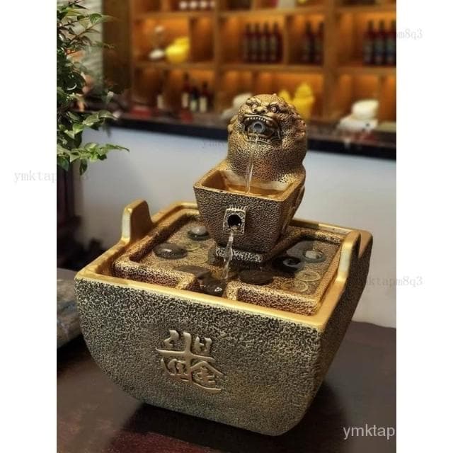 ⭐日進鬥金 招財流水盆 流水聚寶盆 流水擺件 招財擺飾 開運 風水招財流水組 風水擺件 開業 橋遷 開幕送禮 入厝禮物