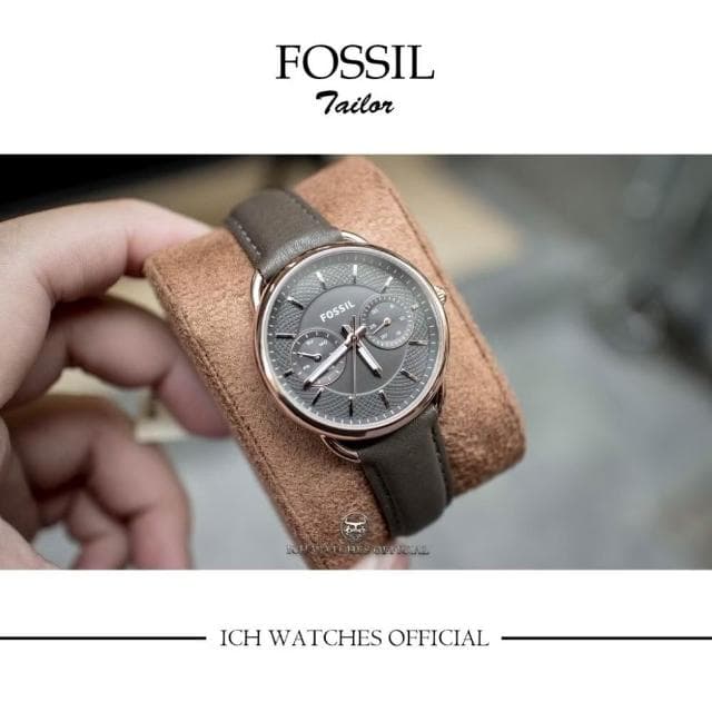 【FOSSIL】ICHco 實體門市 美國FOSSIL Tailor系列多功能女錶-石英錶機械錶生日禮物情人節禮物母親節禮物周年禮物聖誕禮物三眼錶名牌