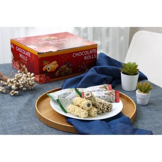 【金賀甲】191多堅果棒禮盒320g(牛奶巧克力風味/餅乾禮盒/過年送禮/中秋禮盒/伴手禮盒/春節禮盒/現貨)