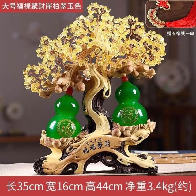 招財葫蘆貔貅水晶擺件 葫蘆 葫蘆擺件 開業送禮 開店送禮 入厝禮物 招財 工藝品 傢居擺飾 辦公室客廳酒櫃裝飾品擺設