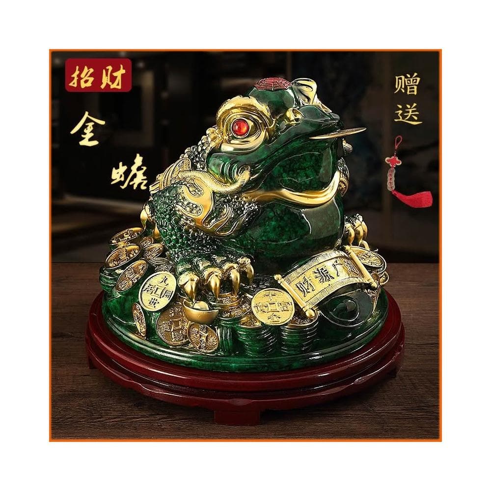 招財金蟾 旋轉三足蟾蜍 金蟾 招財擺件 玄關擺飾 財位擺飾 擺件 風水擺件 招財 聚財 開幕送禮 喬遷 開幕 禮物