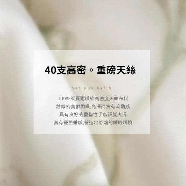 宜室家居 輕奢40支天絲™萊賽爾兩用被床包四件組-6尺加大 多款任選 床單床罩 4件組