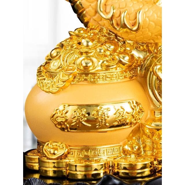 十二生肖招財龍擺件本命年吉祥物客廳酒櫃玄關裝飾工藝品開業禮物