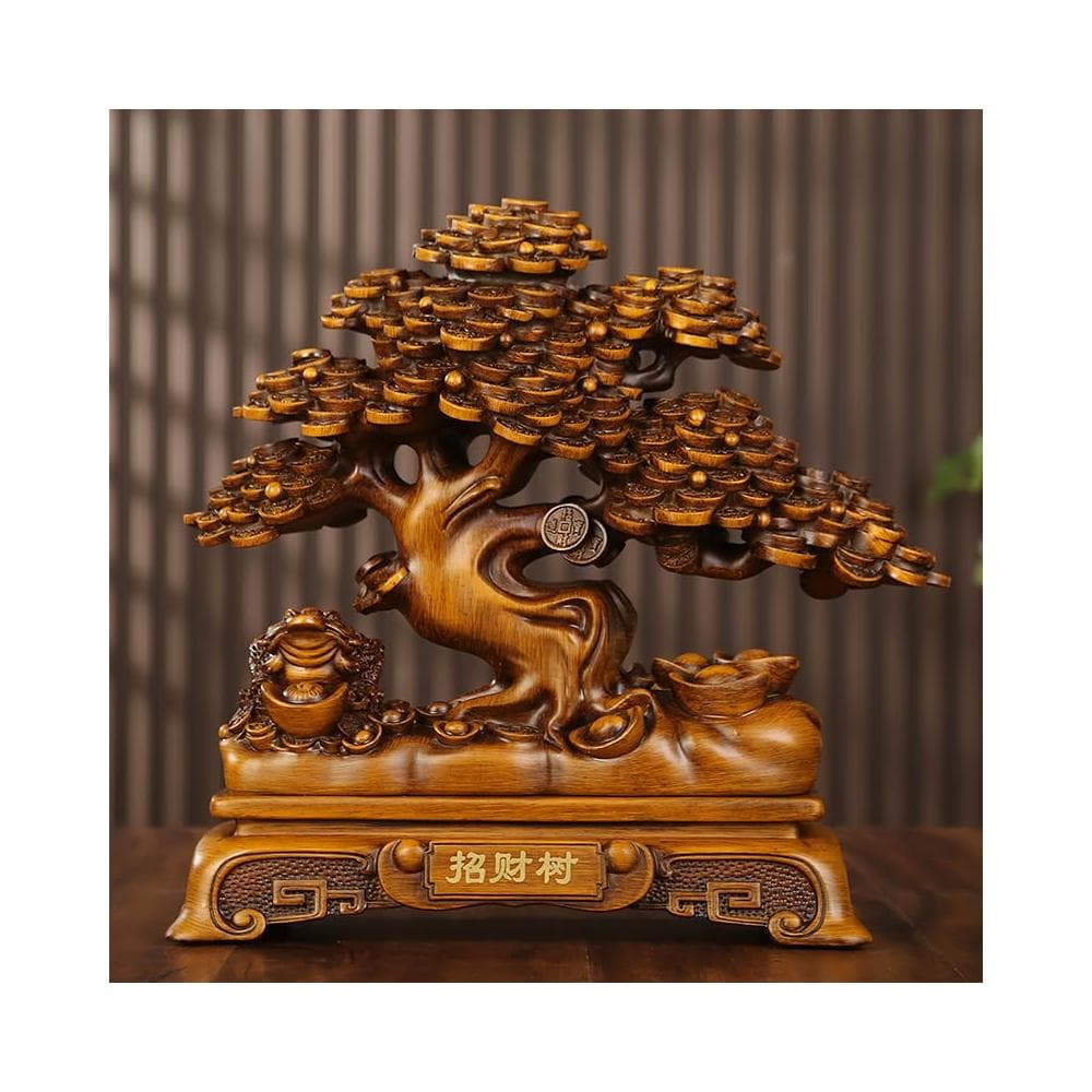 發財樹擺件招財金蟾搖錢樹客廳玄關前臺收銀臺裝飾品店鋪開業禮物