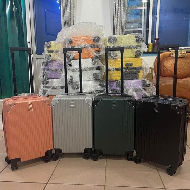 新款高顏值行李箱20寸登機箱女學生拉杆箱大容量旅行箱子母密碼箱