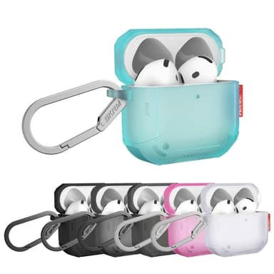 魔比歐 SKINARMA Mecha CE 未來元素耳機保護套 AirPods 4 ( 第4代 附掛鉤 無線耳機保護套 保護殼 )