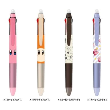 【PILOT 百樂】百樂 Frixion Ball 3 Slim 星之卡比 卡比 三色0.5mm 魔擦筆 擦擦筆(三色擦擦筆/畢業禮物/交換禮物)