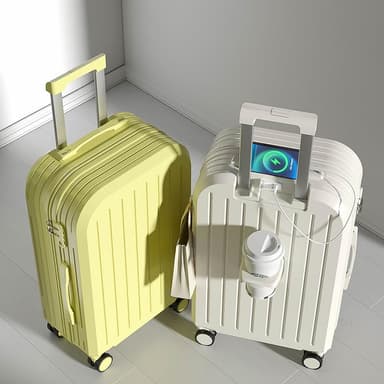 行李箱登機20寸男女拉杆箱旅行箱耐用抗摔萬向輪密碼行李箱大容量