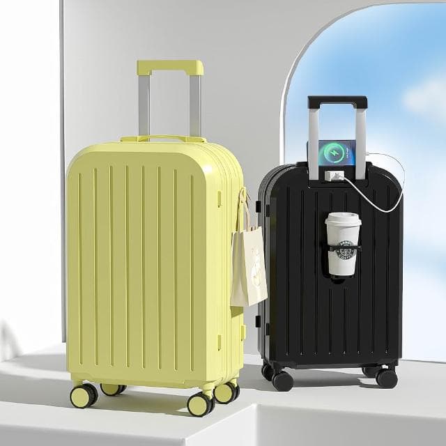 行李箱登機20寸男女拉杆箱旅行箱耐用抗摔萬向輪密碼行李箱大容量