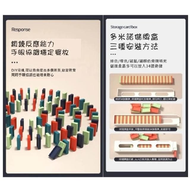 骨排玩具 火車玩具 骨牌小火車玩具 益智骨牌玩具 聖誕節禮物 自動排骨牌小火車  玩具車