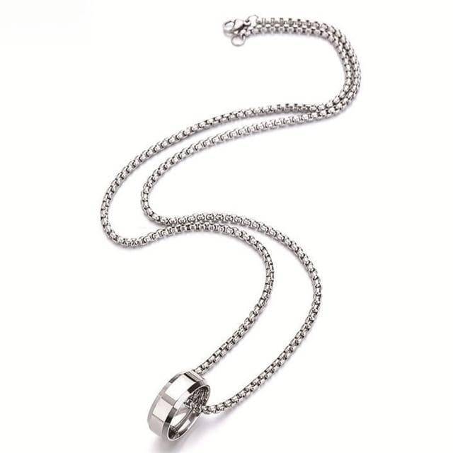 【LEESA】防過敏項鍊\醫療鋼\飾品\男生項鍊\戒指項鍊\不掉色項鍊\禮物\鈦鋼項鍊\送男友禮物\戒指\嘻哈\個性\設計感\
