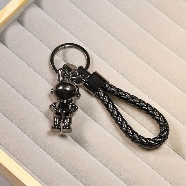【LEESA】太空人吊飾\宇航員\包包吊飾\吊飾\禮物\可愛吊飾\可愛小物\鑰匙圈\編織繩鑰匙圈小吊飾\兔子吊飾\情侶吊飾\