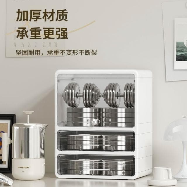 杯子收納置物架杯架水杯儲物架茶具茶杯架咖啡杯收納盒防塵收納架