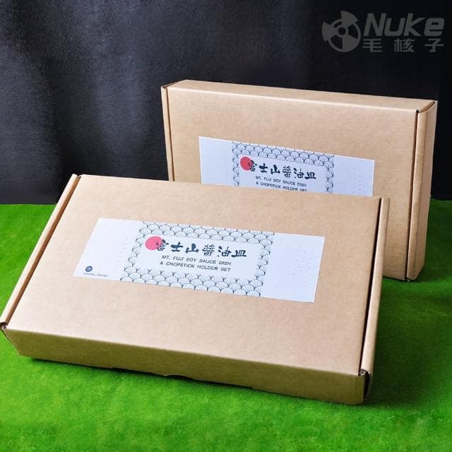 【Nuke 毛核子】富士山醬油碟與鳥居筷架禮品組 醬油碟 筷子架禮物 禮盒 搬家 結婚聖誕禮物 交換禮物