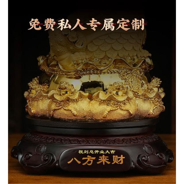 八方來財金蟾擺件招財進寶金蟬蟾蜍辦公室裝飾店鋪收銀臺開業禮物