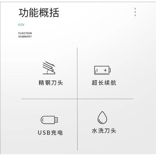 電推剪 油頭理髮器 剪髮剃髮器 剃光頭推子 雕刻造型 理髮工具套裝 兩檔動力調節 小巧便攜油頭電推剪 可水洗刀頭