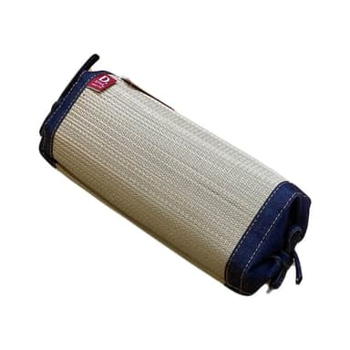 【IKEHIKO】藺草角枕Mile30x15cm｜新年禮物 日式角枕 辦公室枕頭 除臭枕頭 可調整高度枕頭  天然材質   透氣 涼爽 淨化空氣 消除汗臭 質感設計 牛仔褲丹寧布