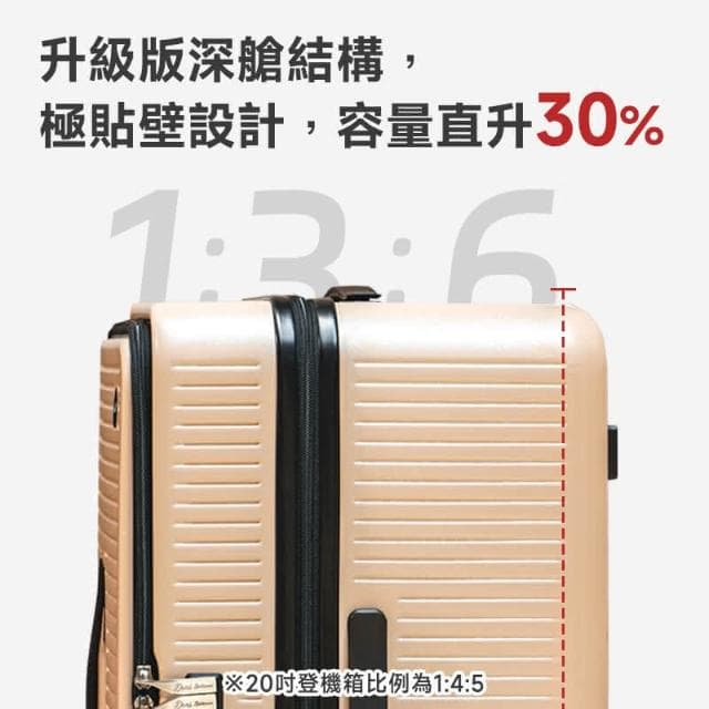 【DoriSuitcase】20吋極o能裝PRO系列行李箱朵莉絲Doris行李箱 (登機箱)