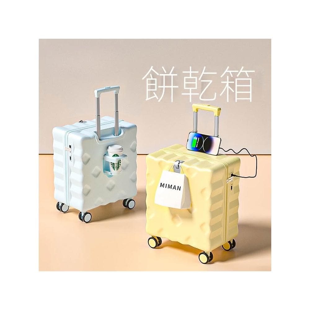行李箱 小型輕便女2025新款18寸可登機旅行拉杆箱 20寸密碼皮箱子