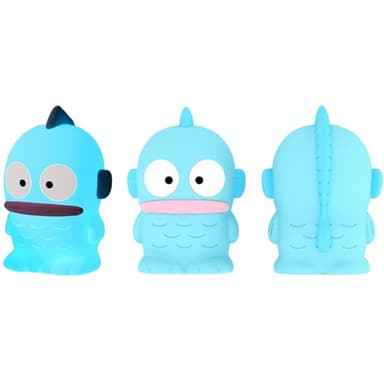 【SANRIO 三麗鷗】人魚漢頓軟Q拍拍小夜燈 (3D立體造型 床頭小夜燈 可調光小夜燈 三檔色溫 一拍即亮 捏捏燈 解壓 手辦 公仔 擺件 玩具 兒童夜燈 臥室裝飾 送禮 生日禮物 交換禮物 聖誕禮物)