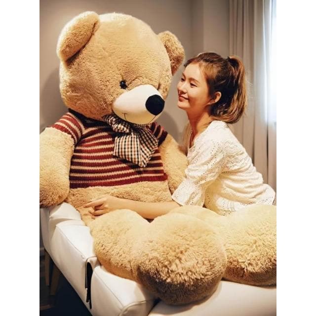 超大號熊玩偶泰迪熊貓毛絨玩具公仔布娃娃抱枕抱抱熊女生生日禮物