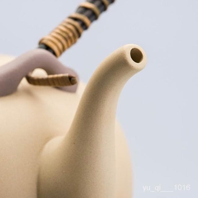 優選（破損補發）日式紫砂提樑壺煮茶壺陶瓷燒水壺煮茶器陶壺炭爐大號傢用功夫茶具