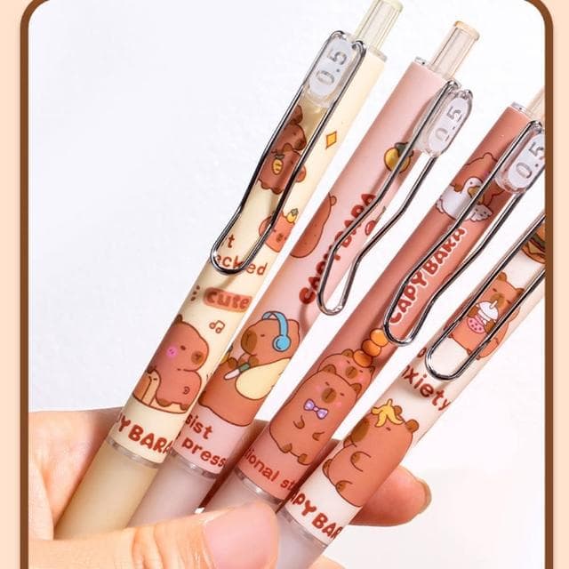 滴家D+ 卡皮巴拉自動鉛筆 水豚君文具 送筆芯(隨機款)  水豚 按動鉛筆 鉛筆 CAPYBARA 卡皮巴拉 文具 卡皮巴拉文具 0.5mm筆芯 可愛文具  生日禮物 交換禮物 畢業禮物