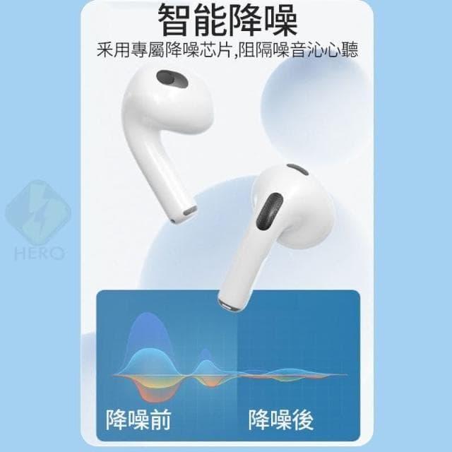 觸控藍牙耳機 NCC認證 i4 Pro 升級版 降噪耳機 無線充/彈窗/定位 iPhone安卓 藍芽耳機 耳機 無線耳機