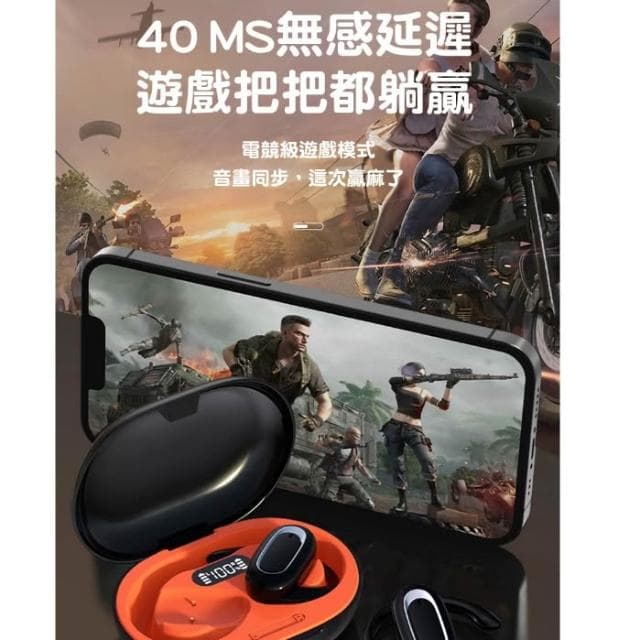 台灣出貨 ows開放式不入耳掛式藍牙耳機 可旋轉耳機 無線耳機 長續航耳掛式耳機 通話抗噪耳機 防水數顯5.3掛耳式耳機
